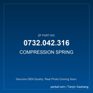 ZF COMPRESSION SPRING 0732.042.316