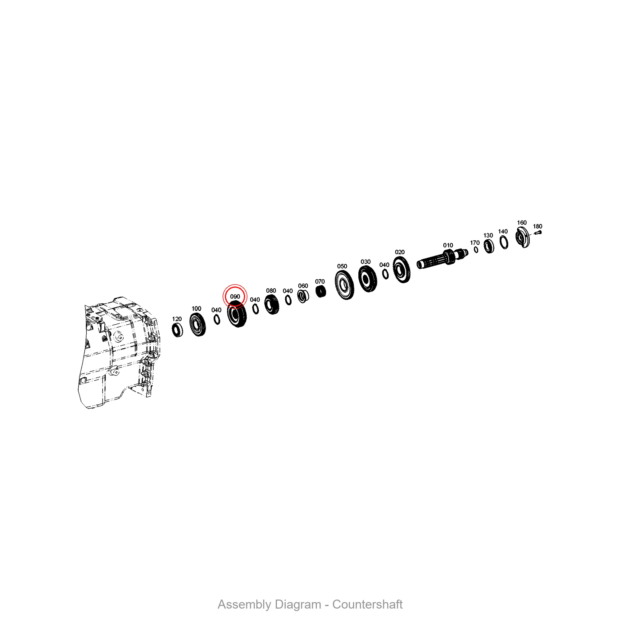 ZF 0501.008.254 SYNCHRONIZER - Transmission Assembly Exploded View Diagram