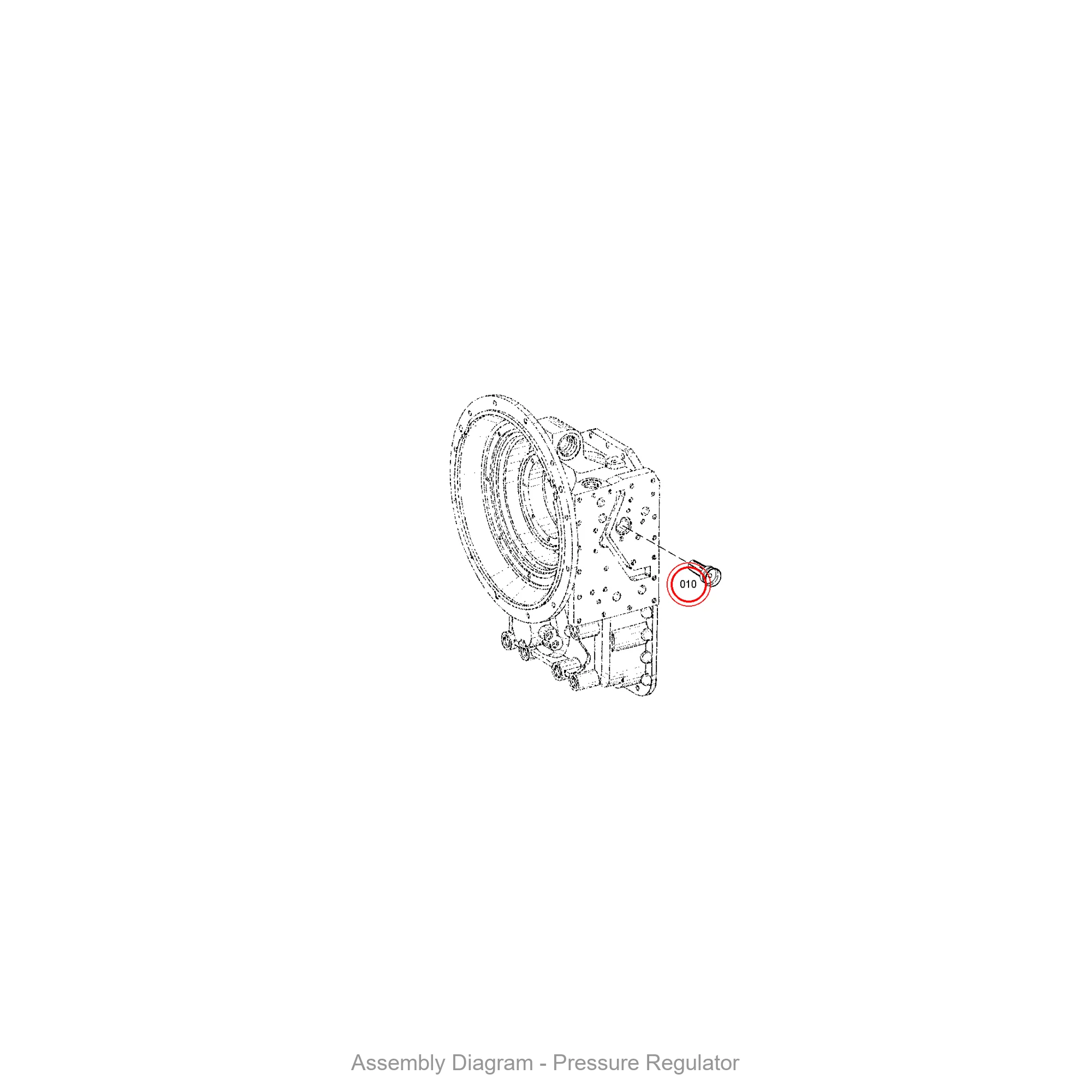ZF 0501.211.384 VALVE - Transmission Assembly Exploded View Diagram
