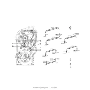 ZF 0501 211 590 HOSE PIPE Assembly Diagram