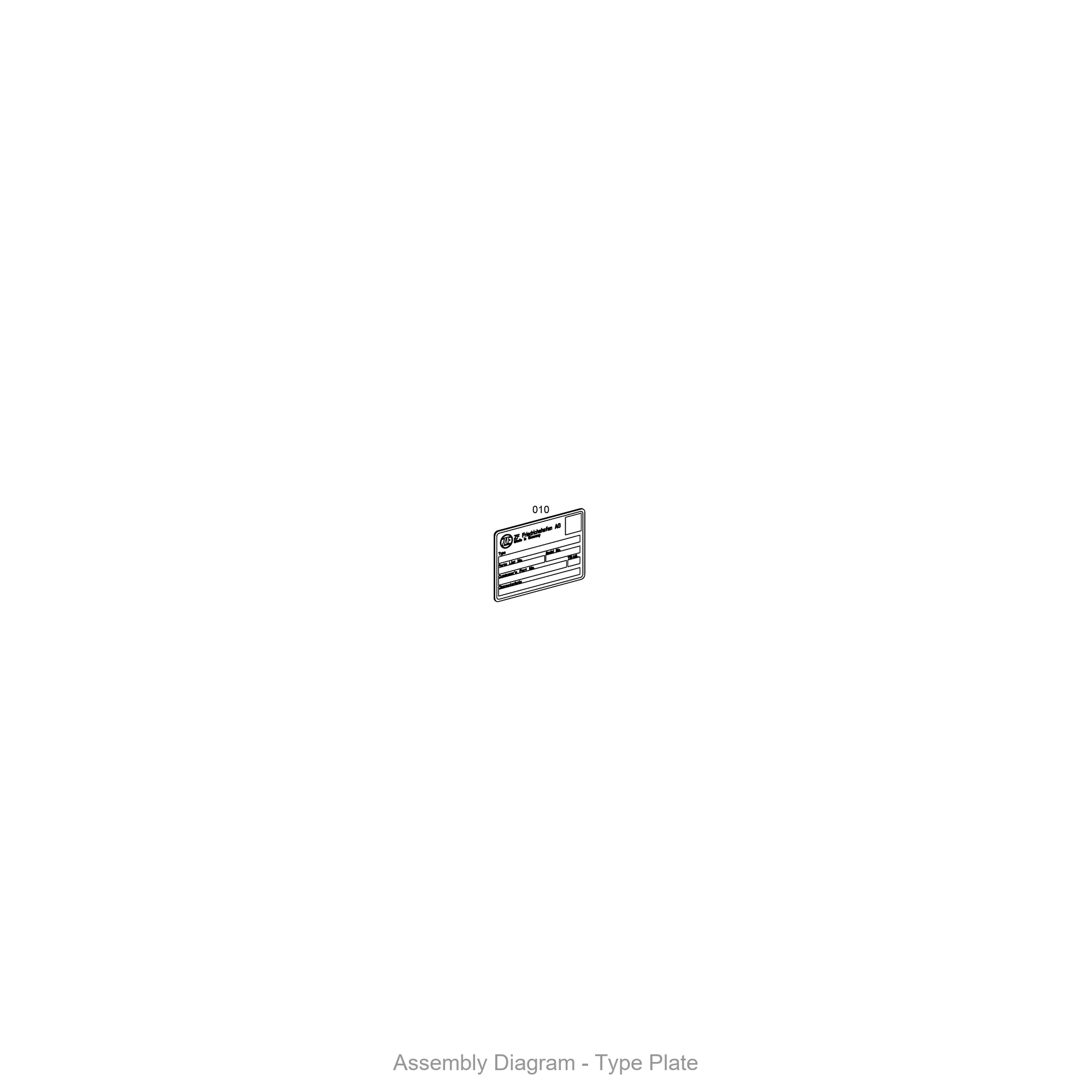ZF 0501.212.369 DISC - Transmission Assembly Exploded View Diagram