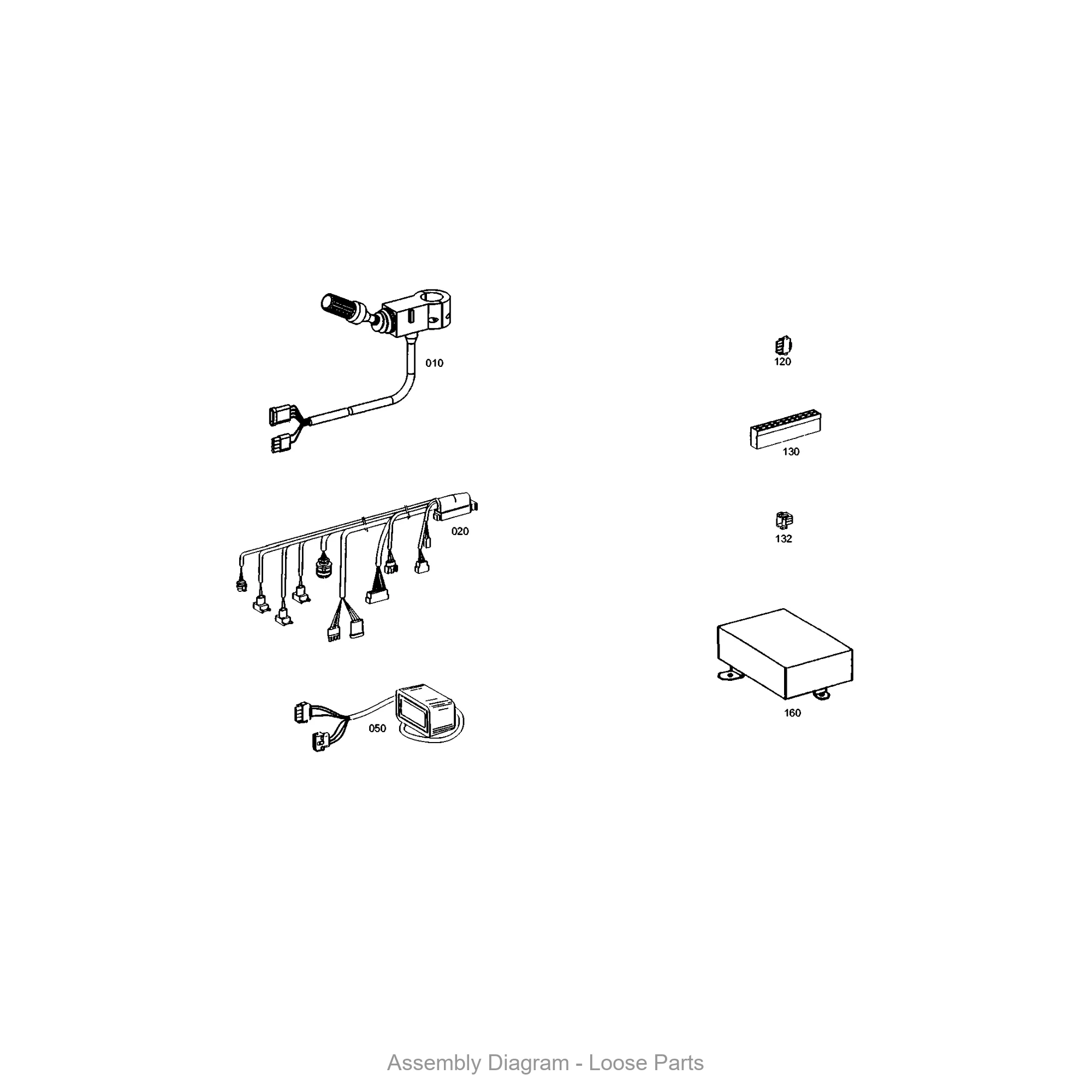ZF 0501.216.209 RANGE SELECTOR - Transmission Assembly Exploded View Diagram