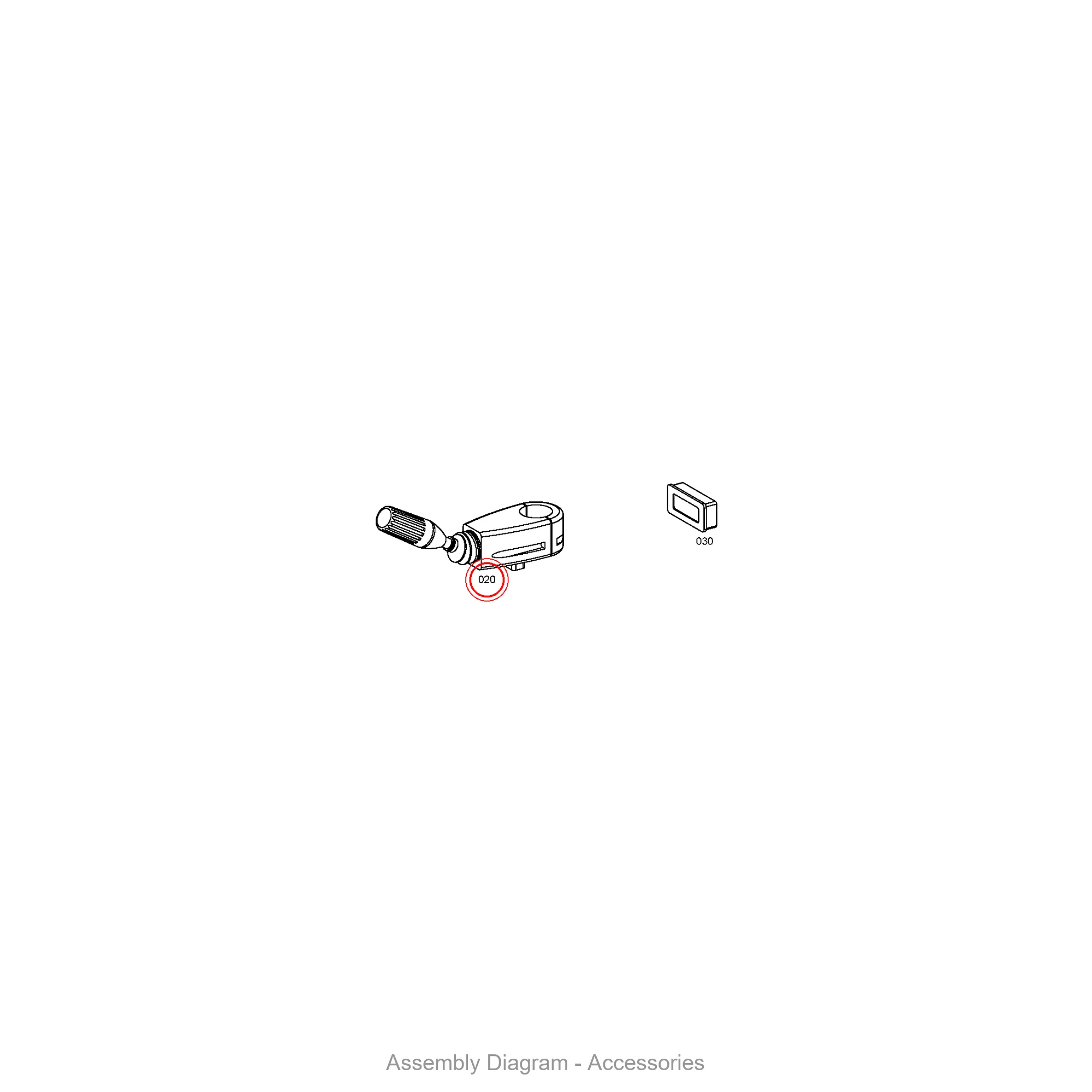 ZF 0501.219.677 RANGE SELECTOR - Transmission Assembly Exploded View Diagram