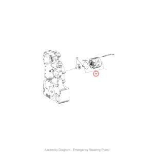ZF 0501 223 156 PISTON PUMP Assembly Diagram