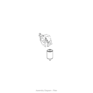 ZF 0501 232 665 FILTER COMPLETE Assembly Diagram