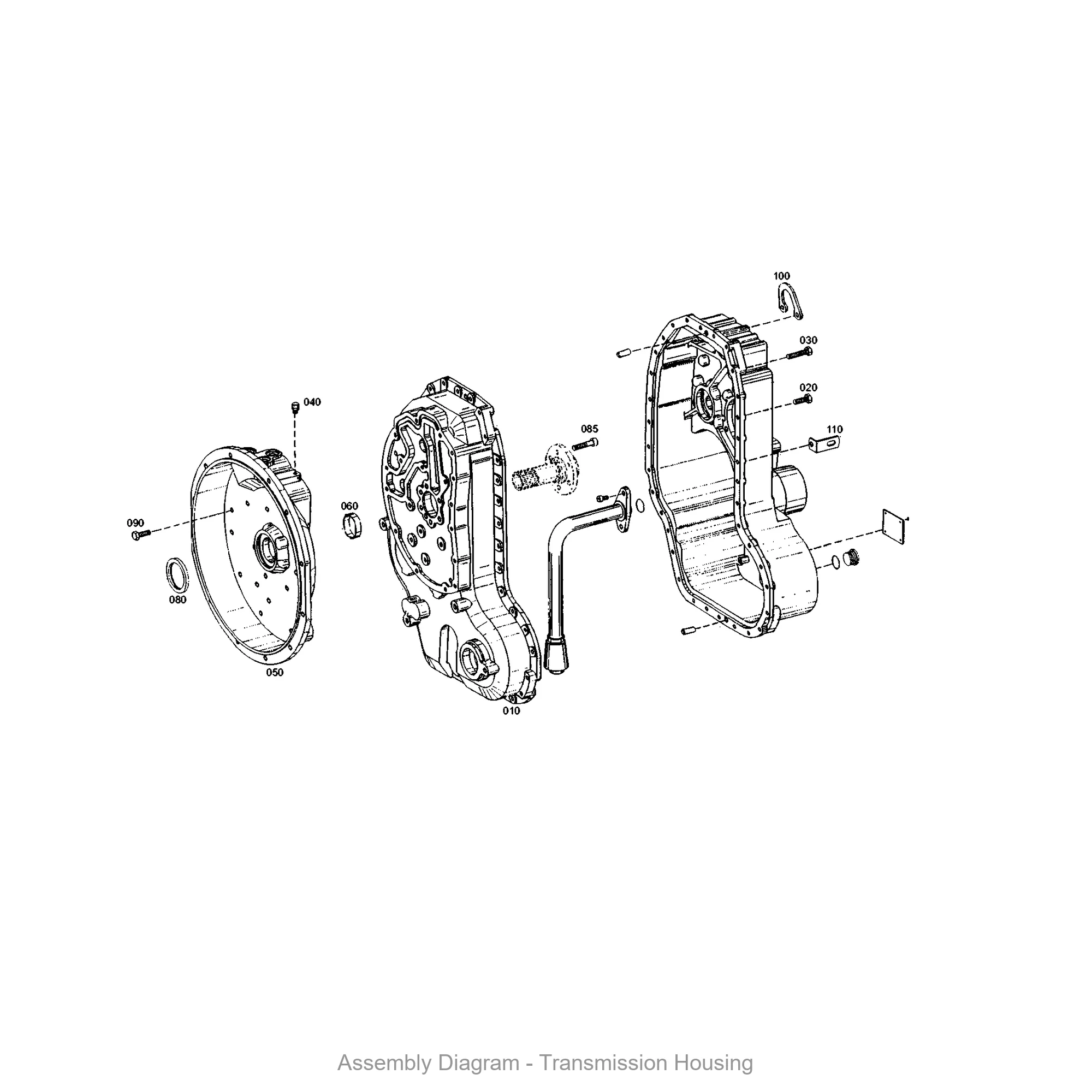 ZF 0501.316.494 BEARING BUSH - Transmission Assembly Exploded View Diagram