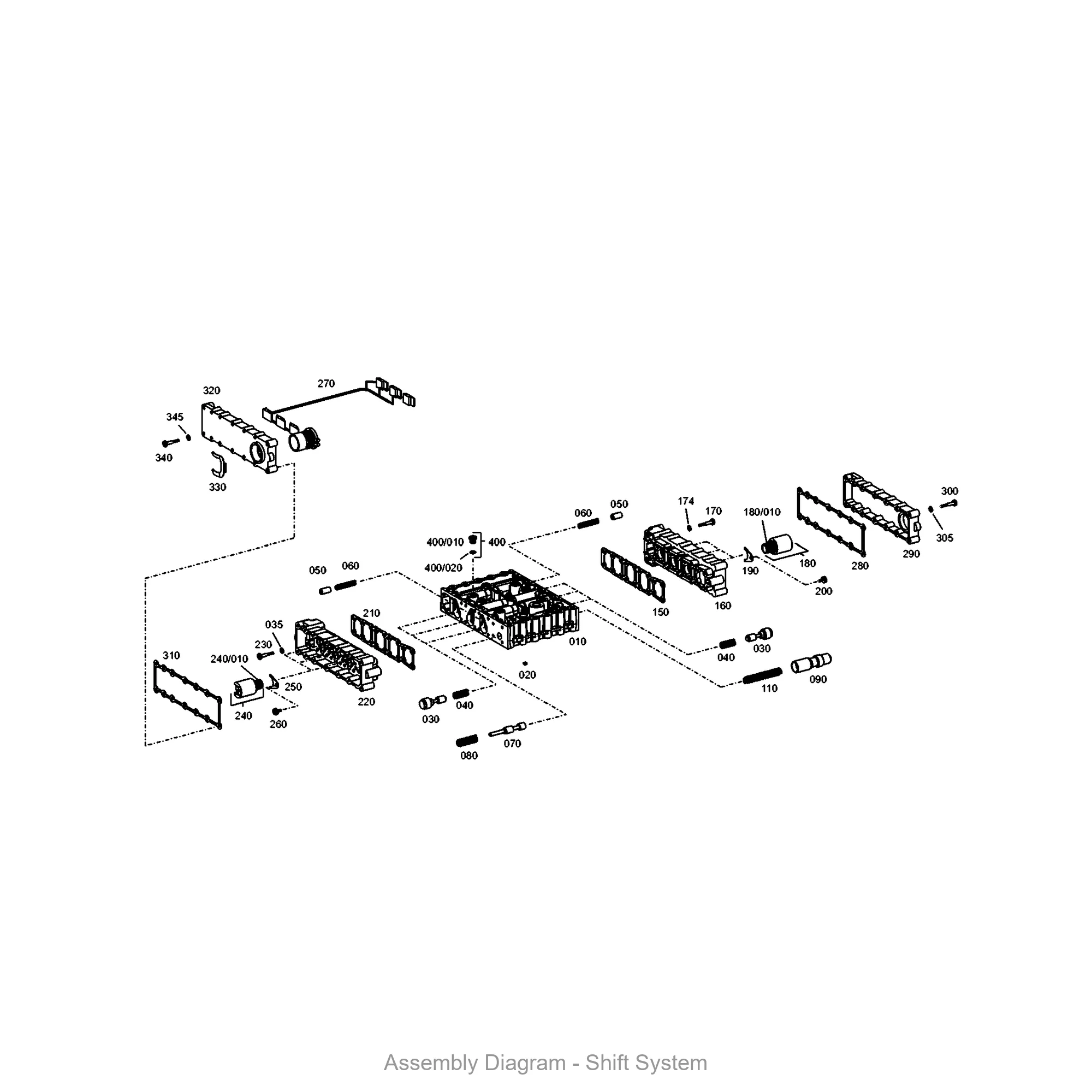 ZF 0630.001.046 WASHER - Transmission Assembly Exploded View Diagram