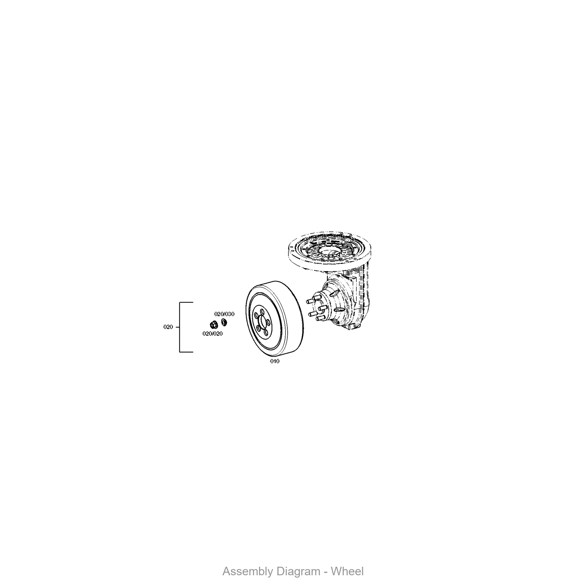 ZF 0630.307.016 SPRING WASHER - Transmission Assembly Exploded View Diagram