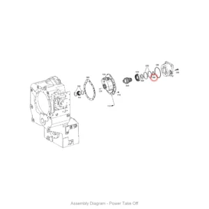 ZF 0630.501.035 RETAINING RING for BP210/BP230/WG115