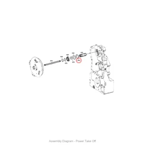 ZF 0630.502.034 RETAINING RING for WG100