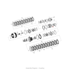 ZF 0630.513.061 SNAP RING for WG250/WG258/WG261