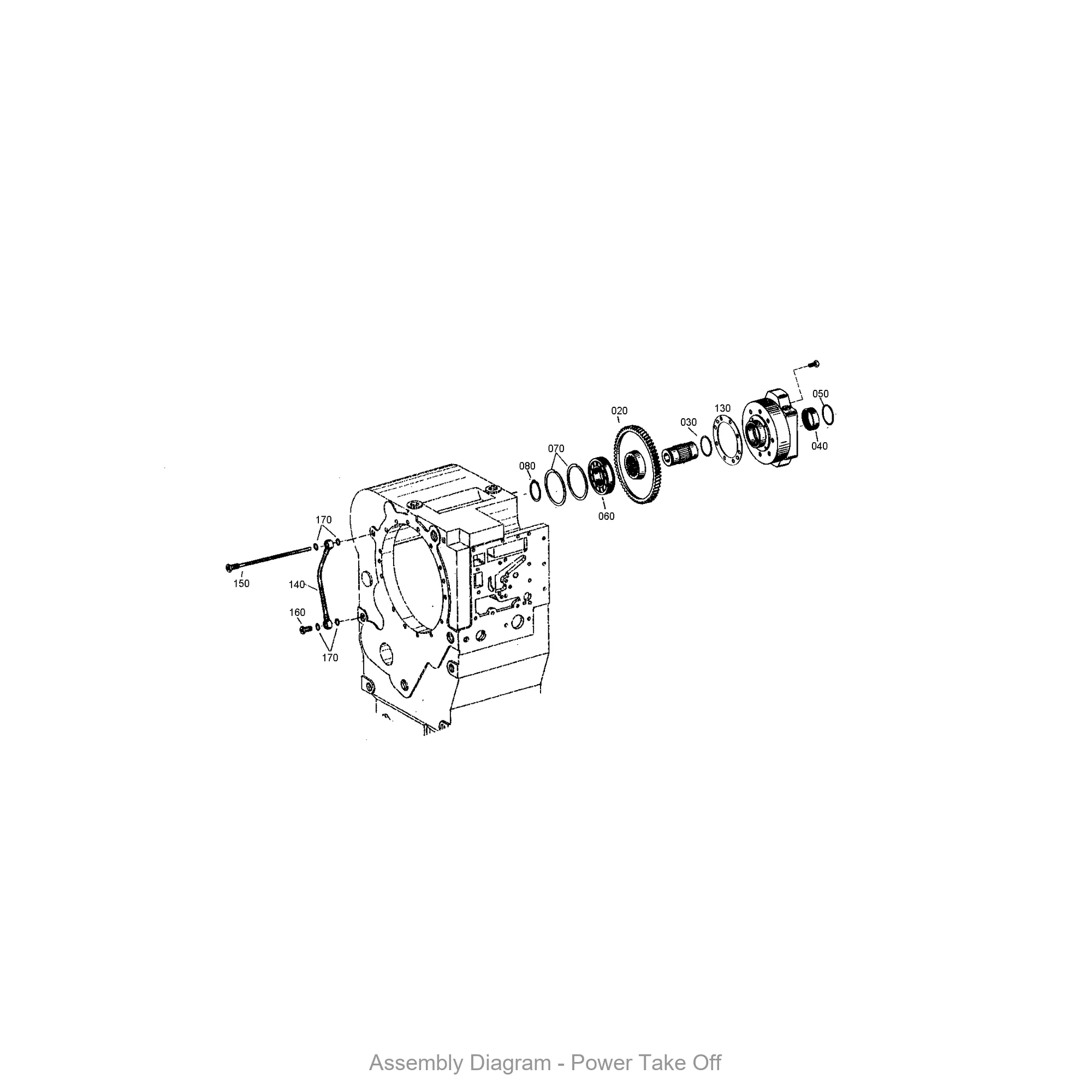 ZF 0630.513.068 SNAP RING - Transmission Assembly Exploded View Diagram