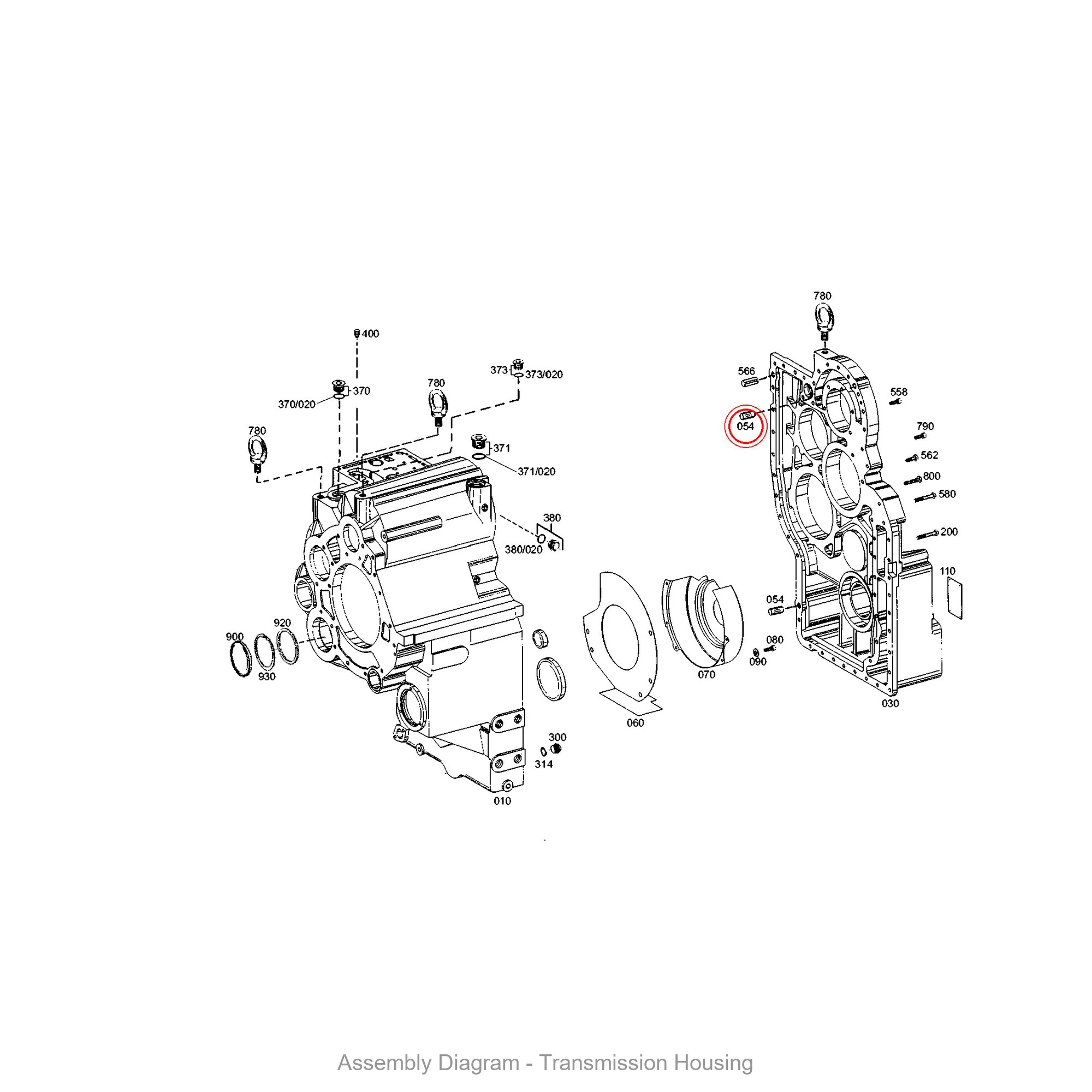 ZF 0631.306.621 CYLINDRICAL PIN for WG260