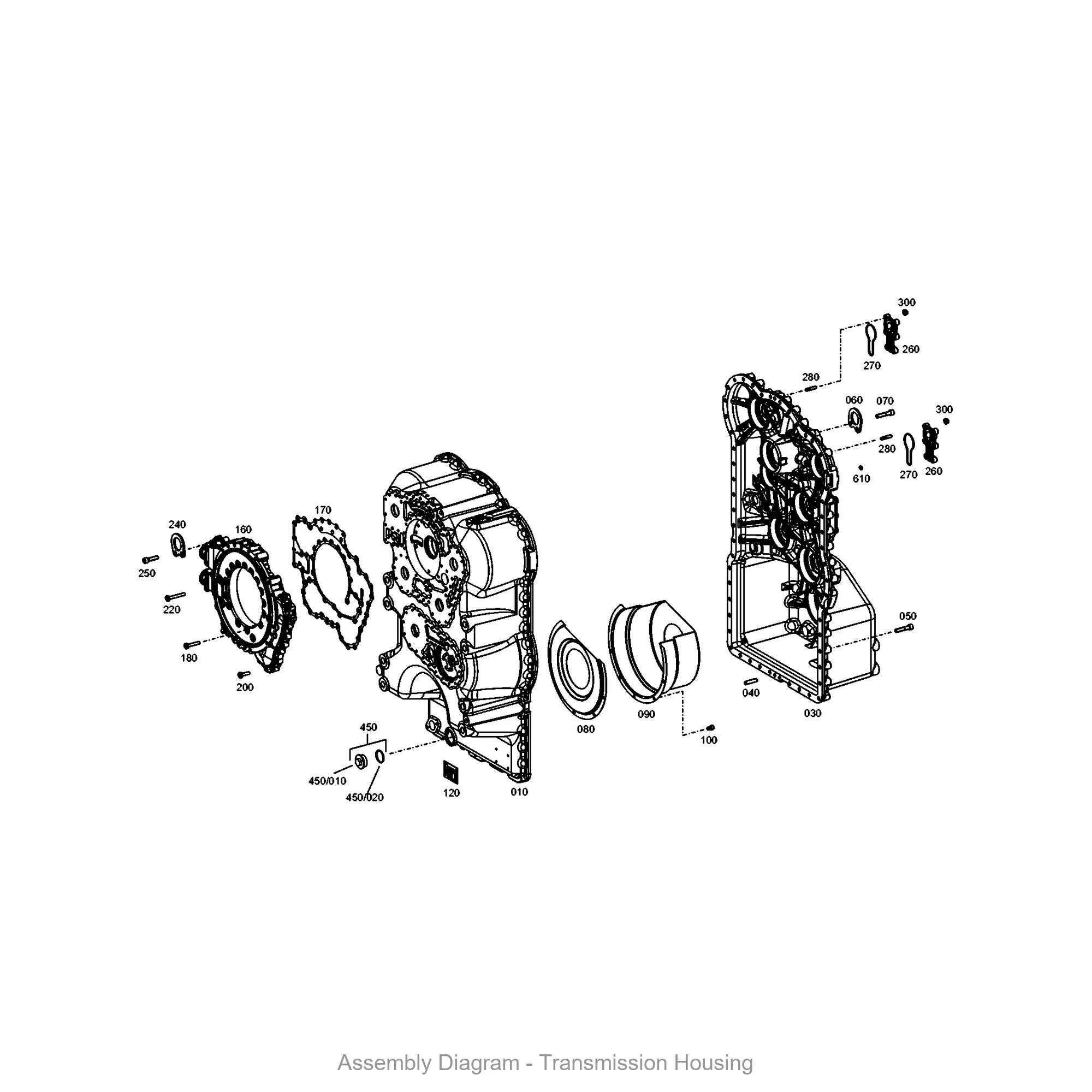 ZF 0631.306.792 CYLINDRICAL PIN - Transmission Assembly Exploded View Diagram
