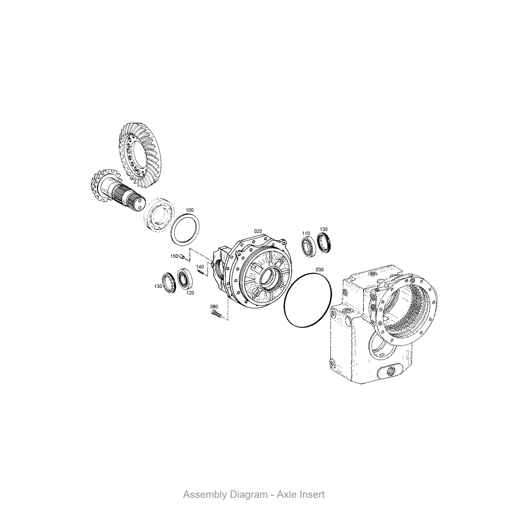 ZF 0631.306.837 CYLINDRICAL PIN - Transmission Assembly Exploded View Diagram