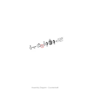 ZF 0631.329.045 SPRING PIN for WG250/WG260