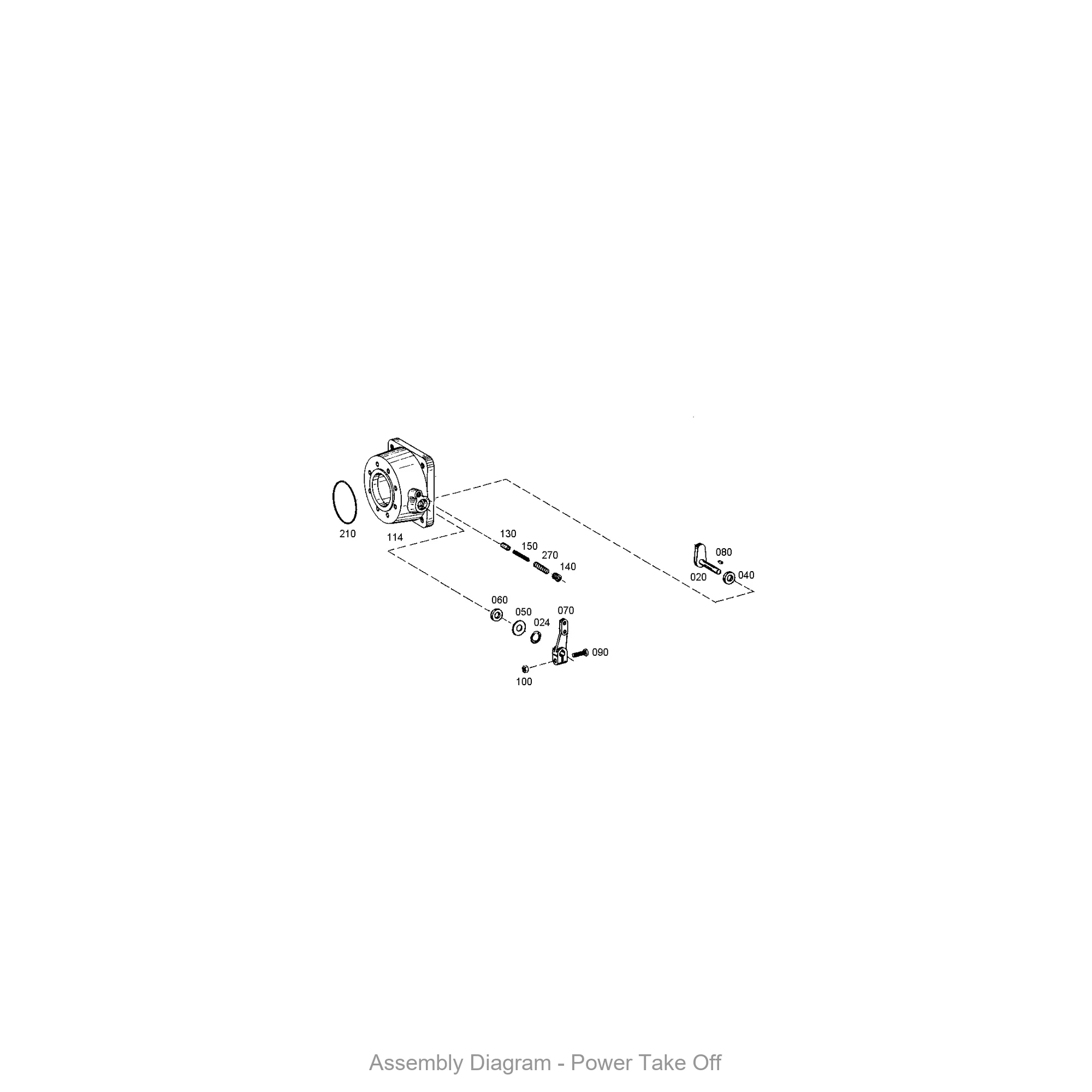 ZF 0631.610.013 SET SCREW - Transmission Assembly Exploded View Diagram