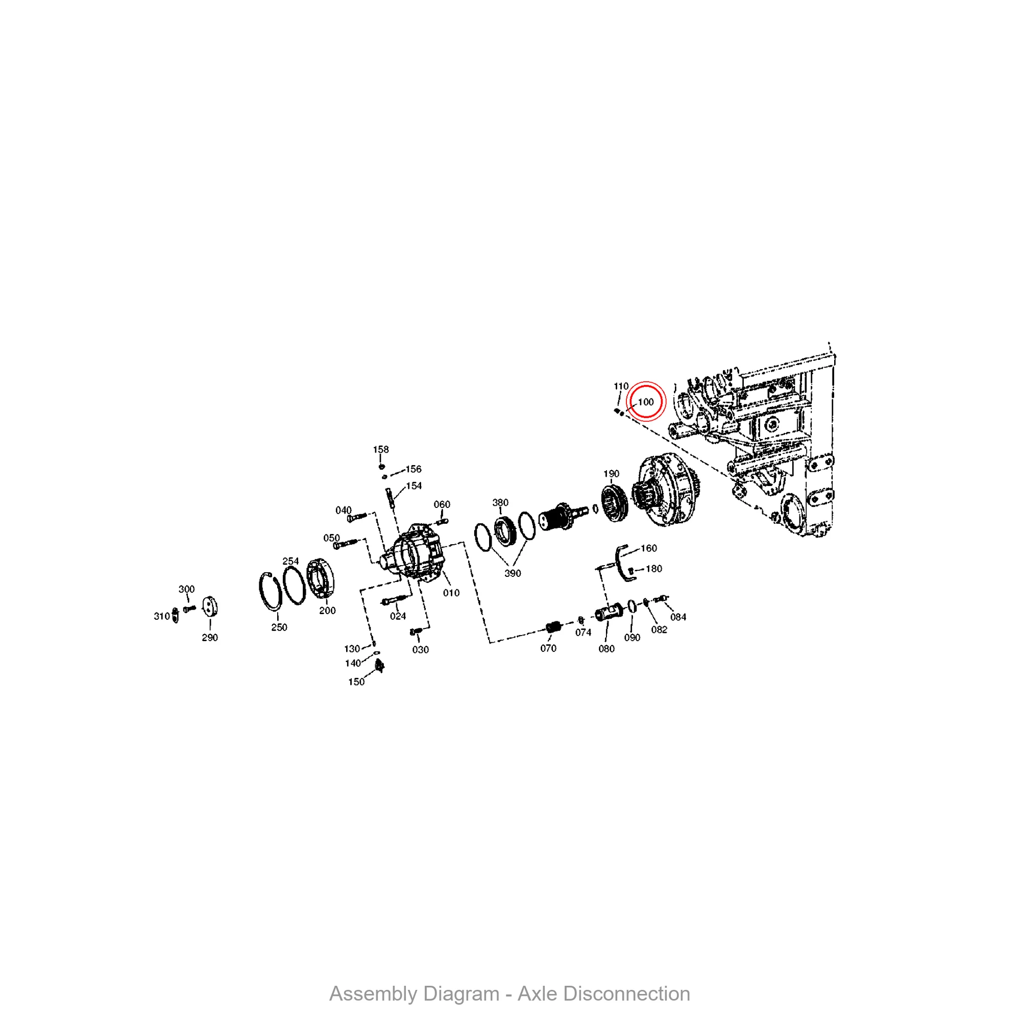 ZF 0632.611.020 LIMITATION DISC - Transmission Assembly Exploded View Diagram
