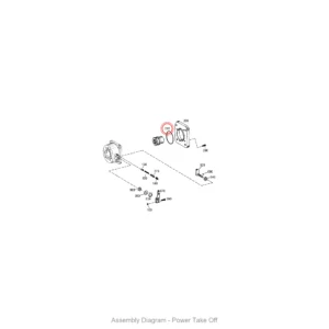 ZF 0634.303.614 O-RING for WG150/WG200/WG201