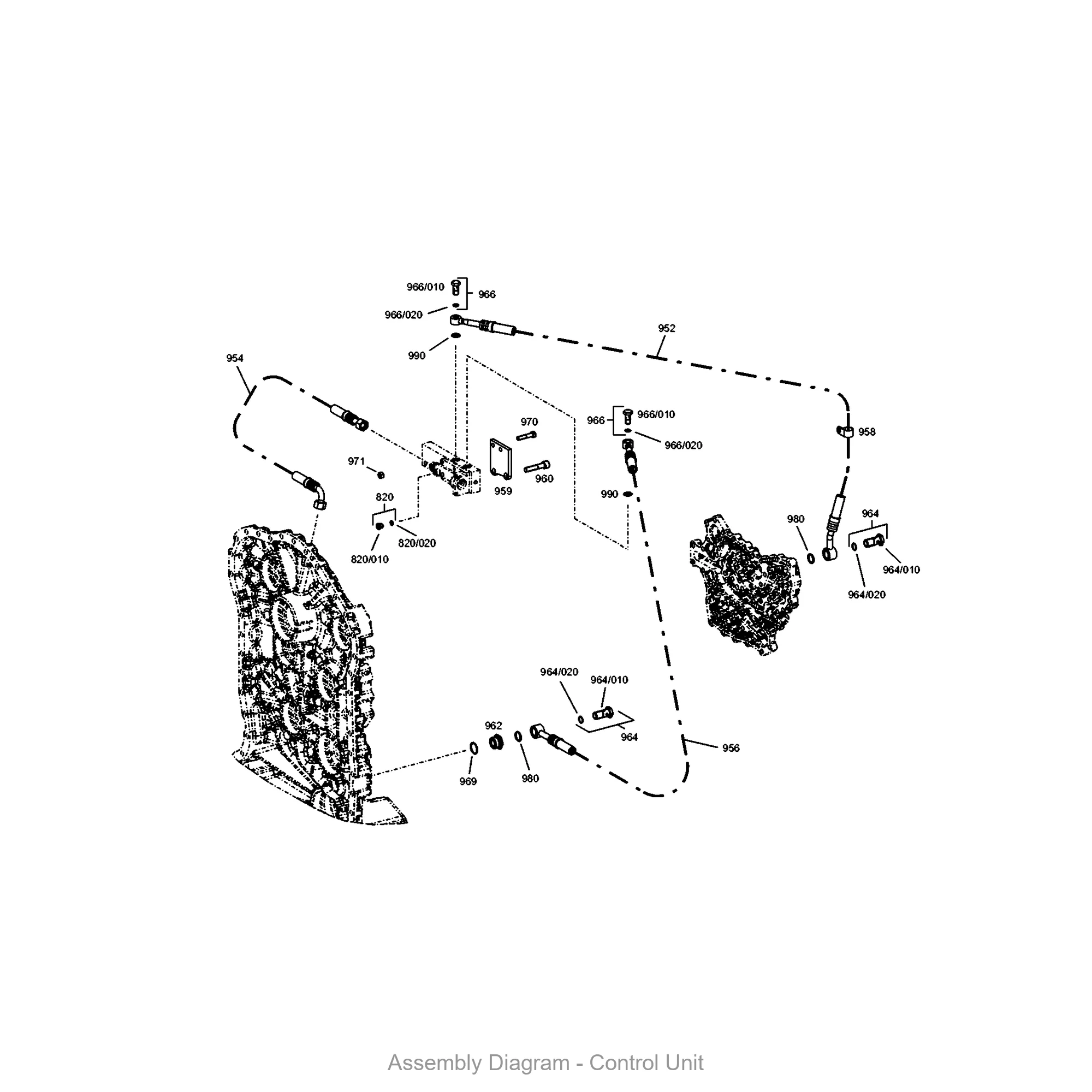 ZF 0634.306.189 O-RING - Transmission Assembly Exploded View Diagram