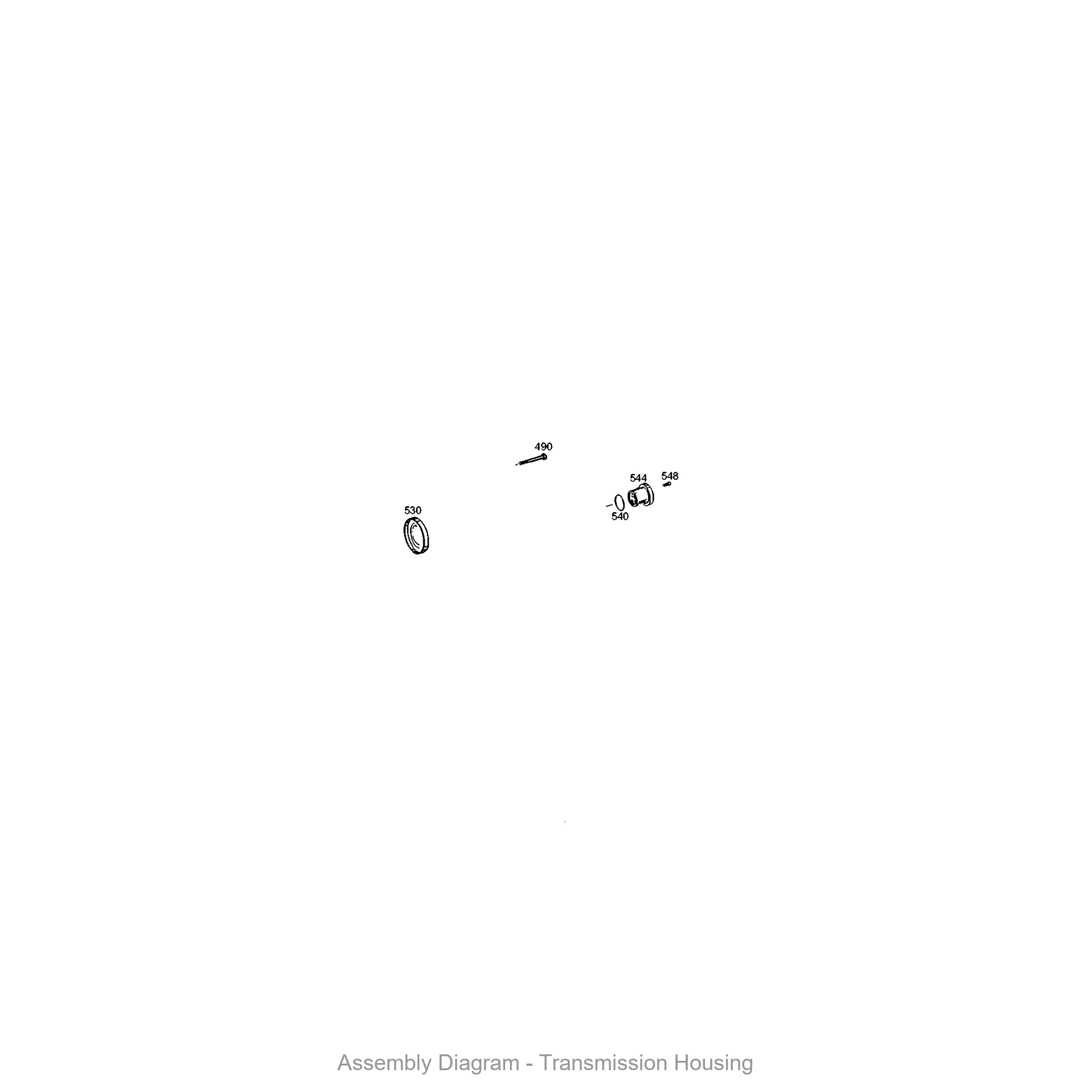 ZF 0634.306.266 O-RING - Transmission Assembly Exploded View Diagram