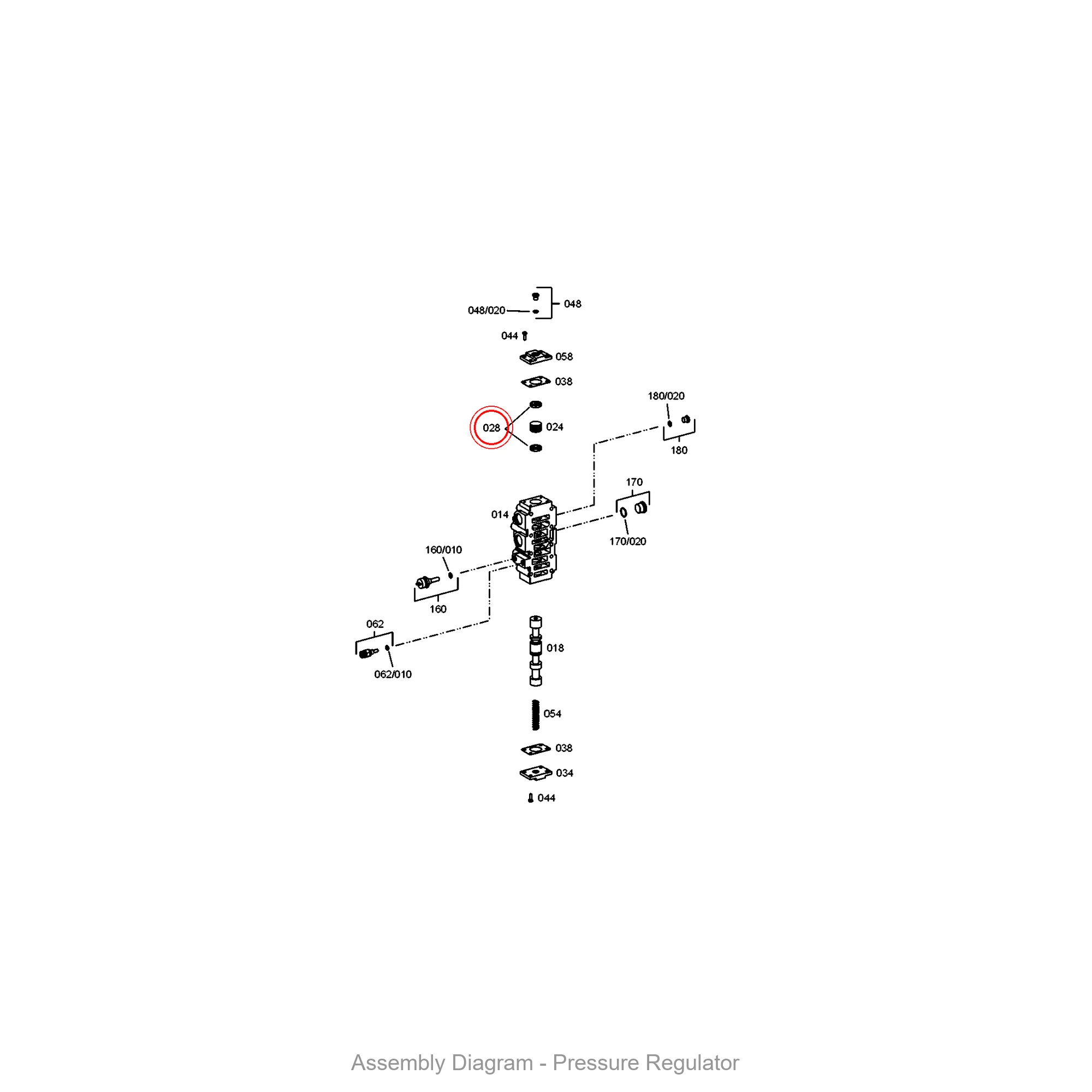 ZF 0634.307.747 GROOVED RING - Transmission Assembly Exploded View Diagram