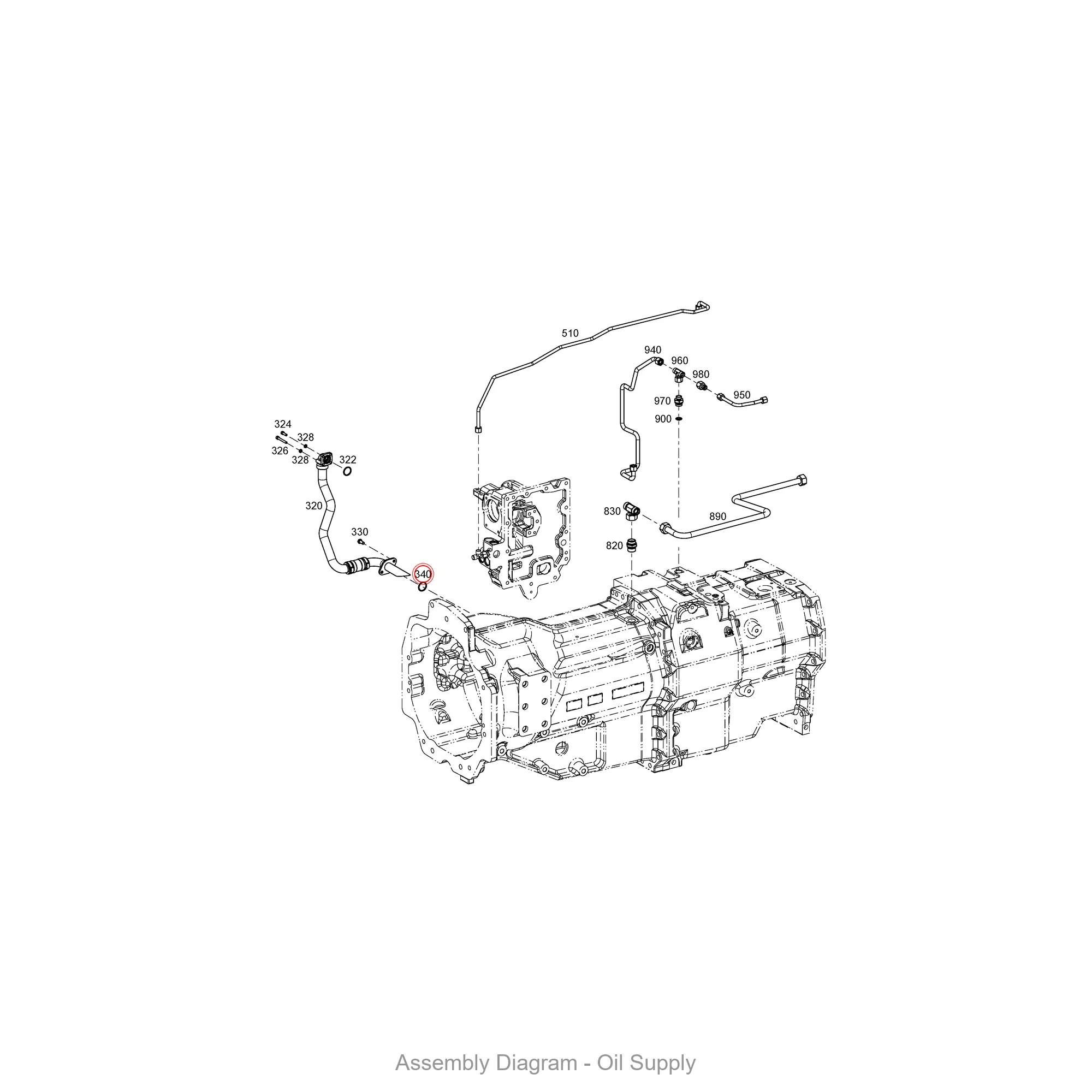 ZF 0634.314.235 O-RING image for RFQ review