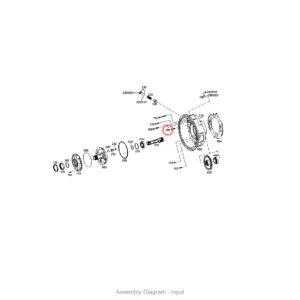 ZF 0636.011.265 TORNILLO HEXAGONAL para WG260 | Pieza Original OEM