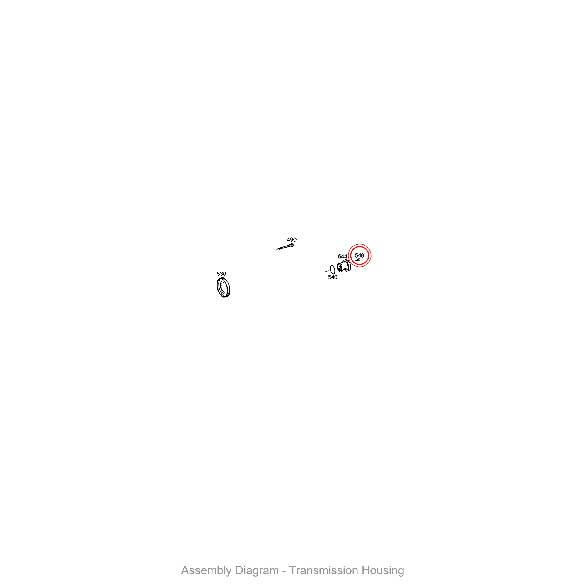 ZF 0636.101.026 CAP SCREW - Transmission Assembly Exploded View Diagram