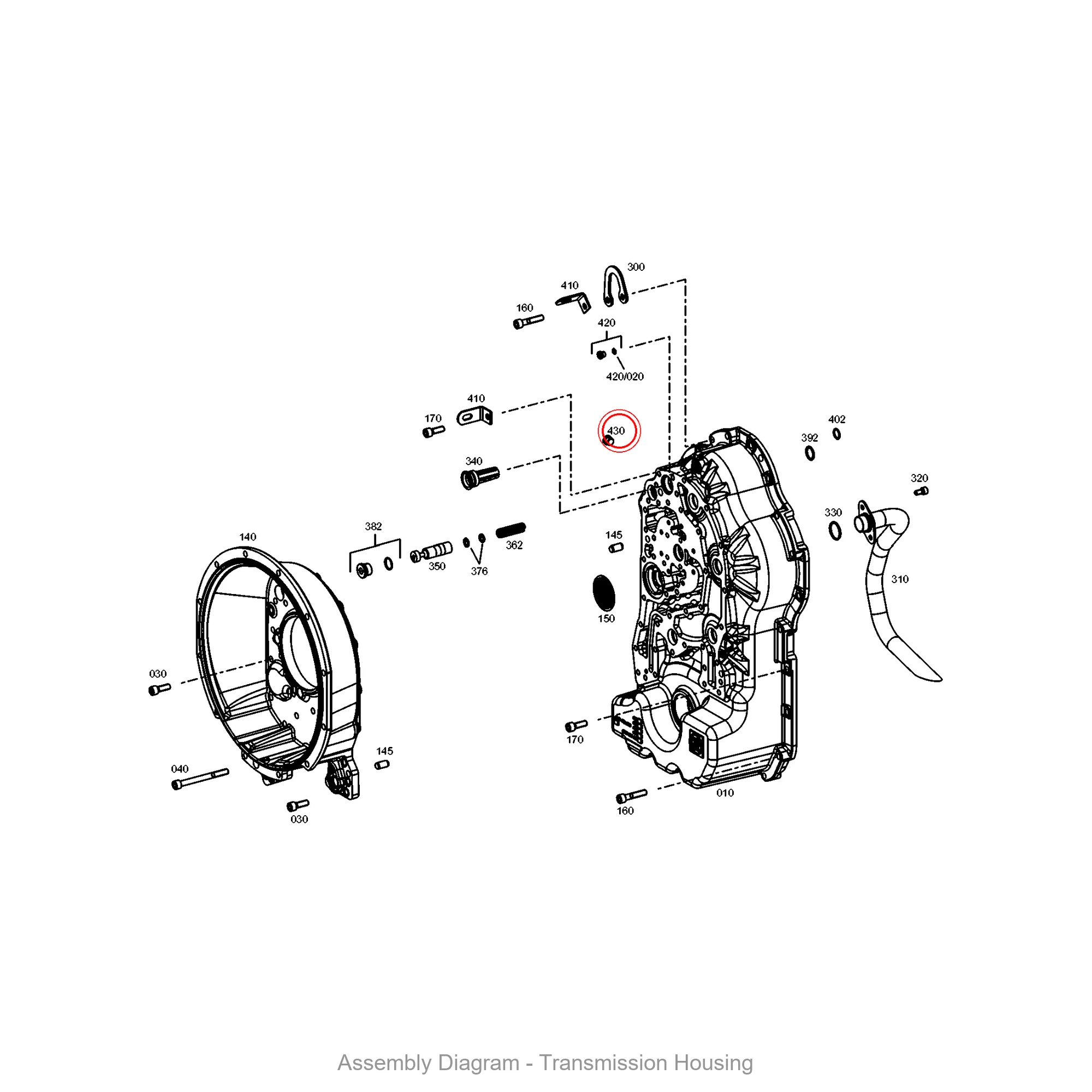 ZF 0636.103.279 CAP SCREW for WG90/WG94 | OEM Genuine Part - Genuine ZF Part