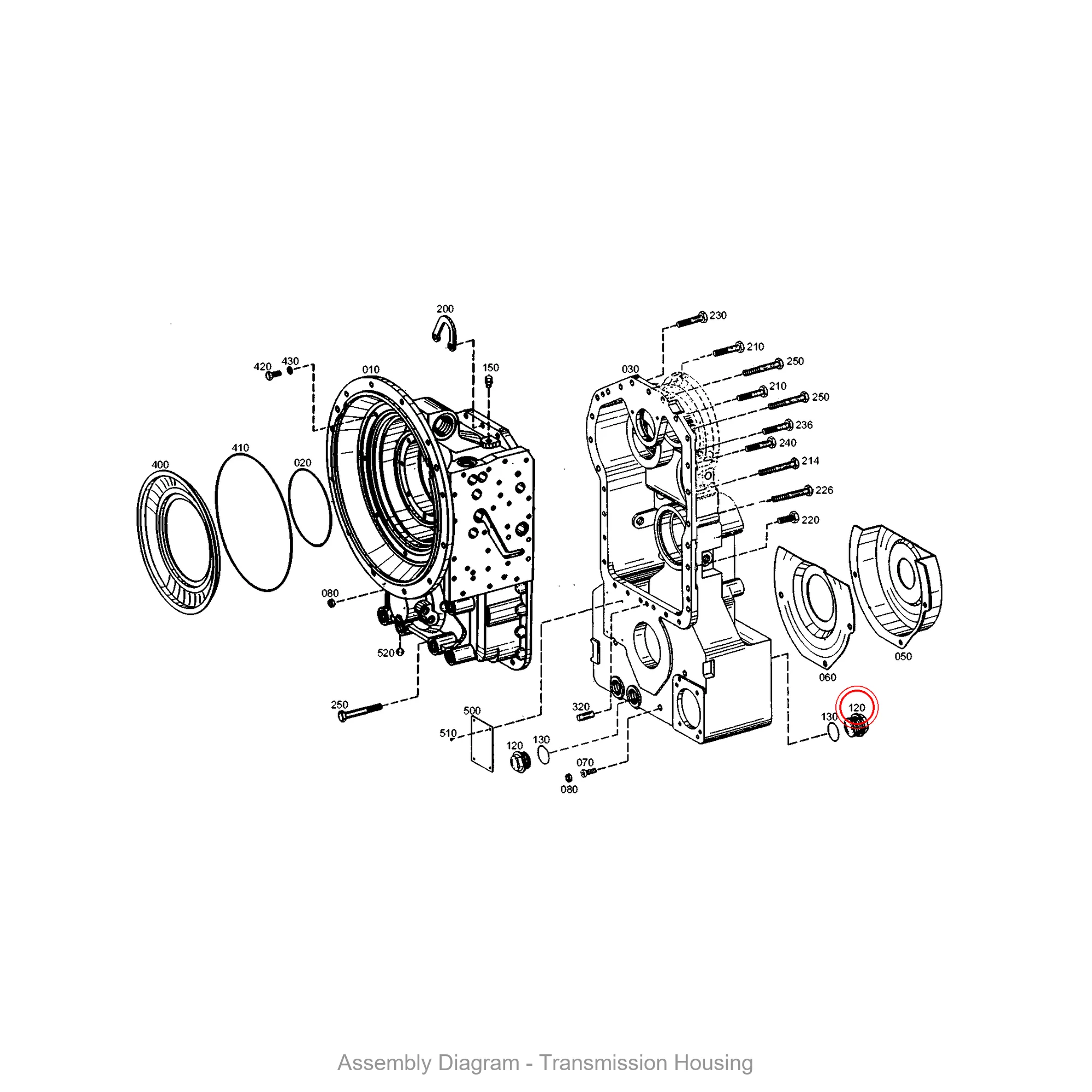 ZF 0636.304.032 SCREW PLUG for WG100 | OEM Genuine Part - Genuine ZF Part