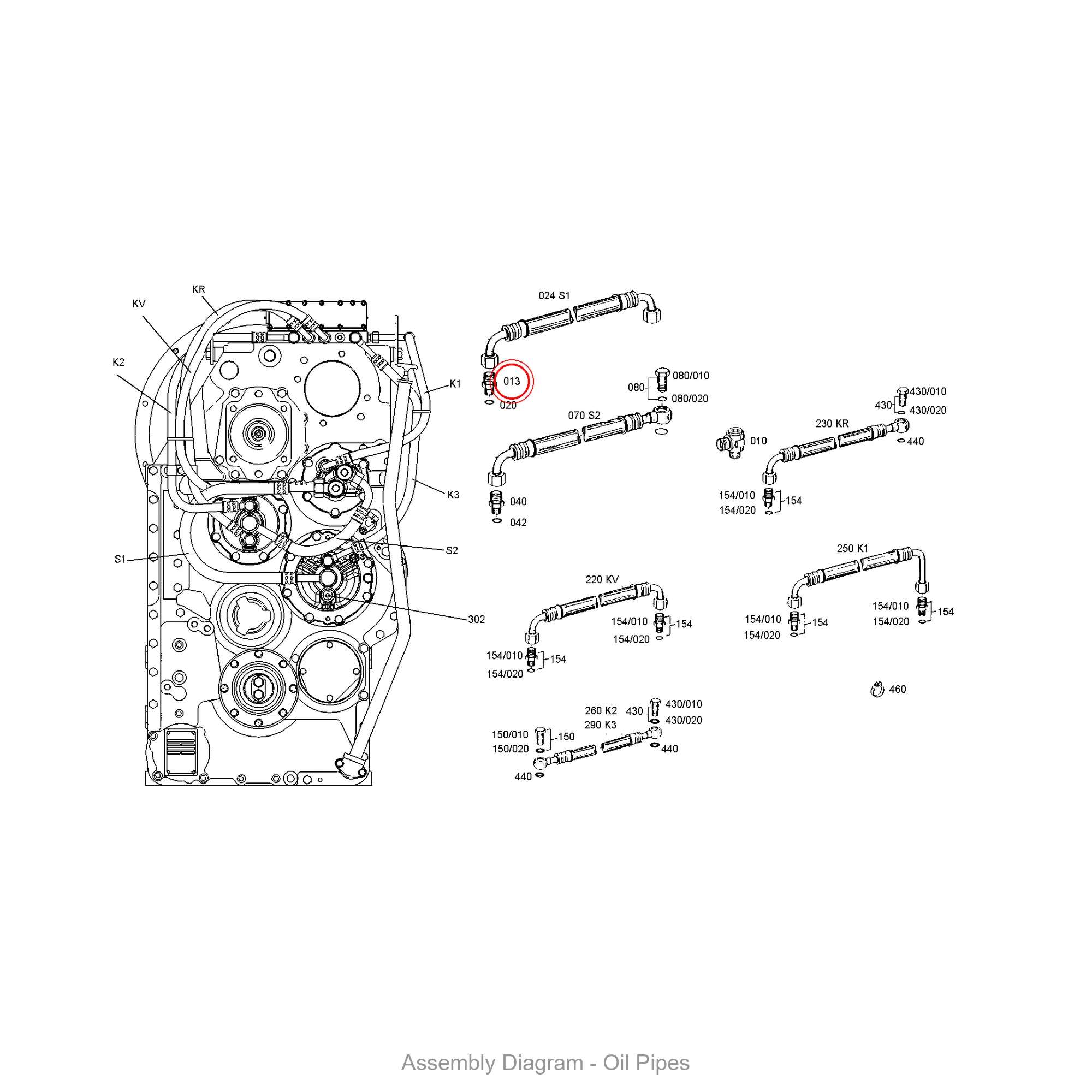 ZF 0637.100.646 SOCKET - Transmission Assembly Exploded View Diagram