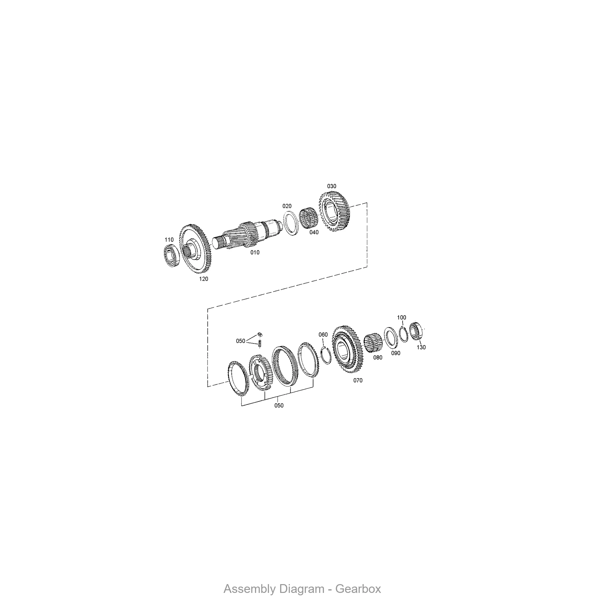 ZF 0730.501.264 RETAINING RING for WG200/WG92 | OEM Genuine Part - Genuine ZF Part