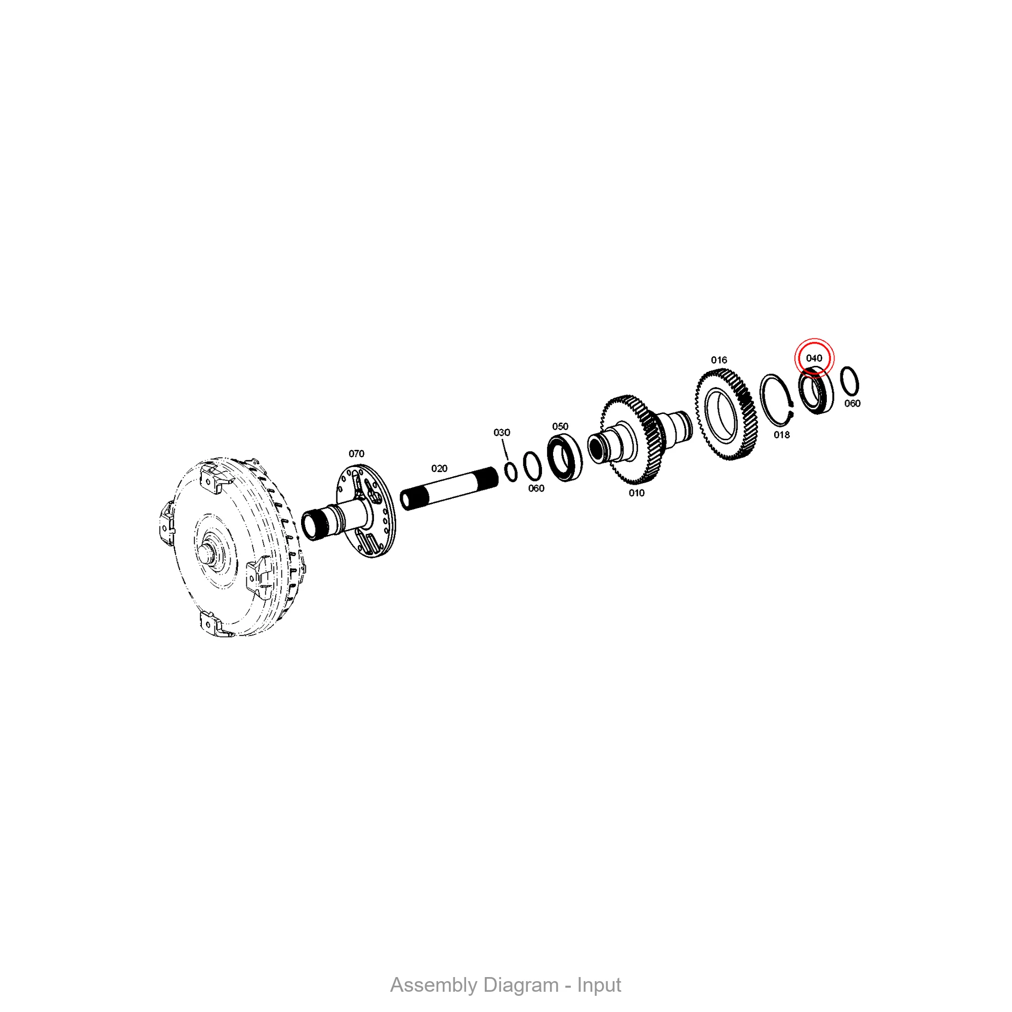 ZF 0735.372.296 TAPER ROLLER BEARING for BP210/BP230/WG190 | OEM Genuine Part - Genuine ZF Part