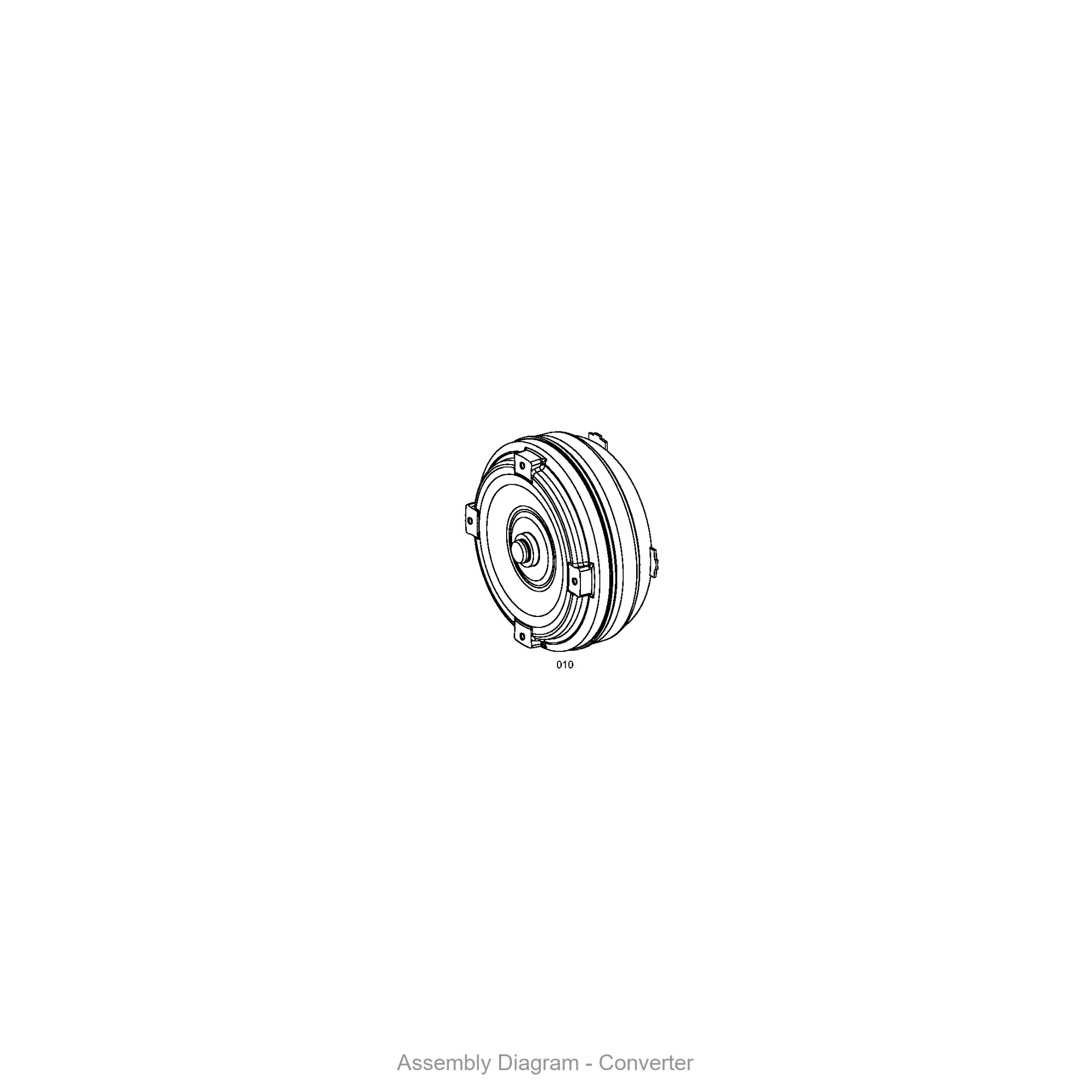 ZF 4166.034.175 for WG160/WG210 | OEM Genuine Part - Genuine ZF Part