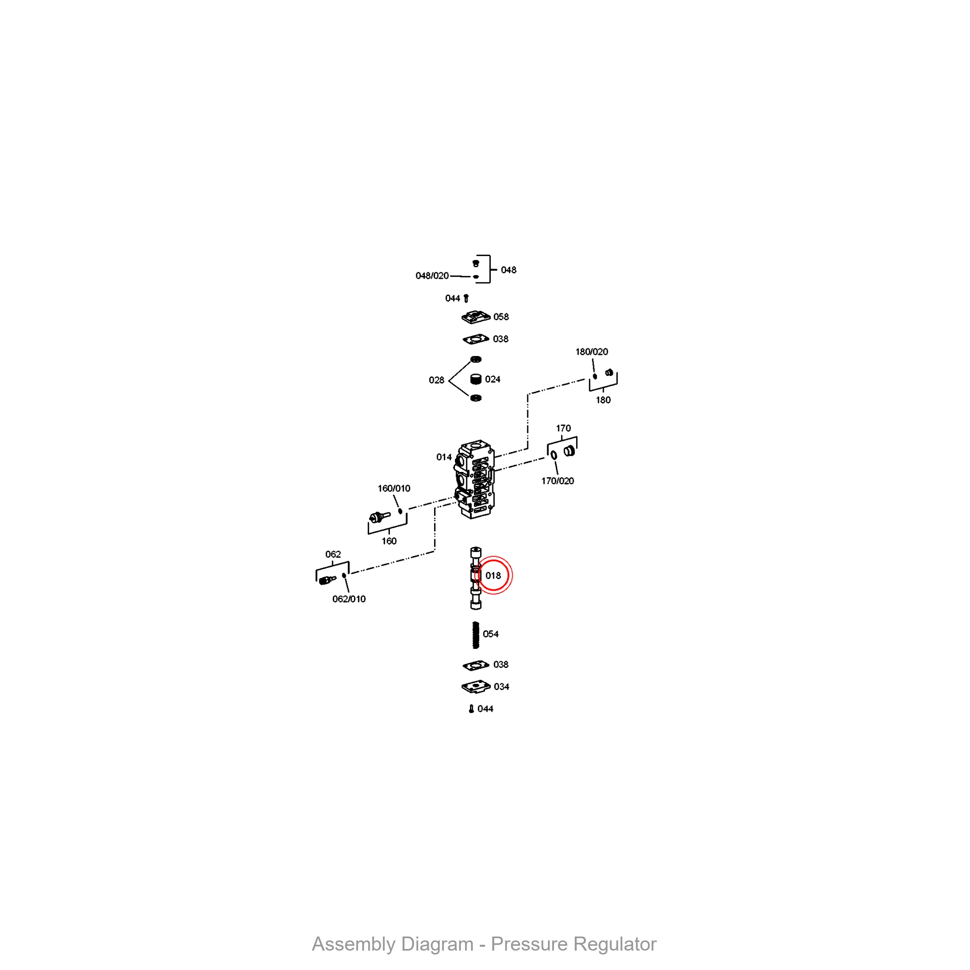 ZF 4642.320.040 PISTON - Transmission Assembly Exploded View Diagram