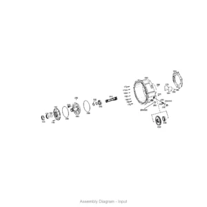 ZF 4646.102.056 INPUT 鈥?WG 250/WG 260/WG 310 Series | OEM Sub-Assembly