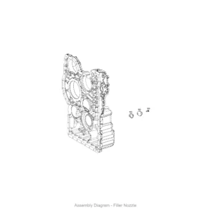 ZF 4646.131.402 FILLER NOZZLE 鈥?WG 250/WG 260/WG 310 Series