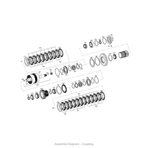 ZF 4646.152.078 COUPLING 鈥?WG 250/WG 260/WG 310 Series | OEM Sub-Assembly