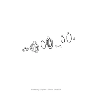 ZF 4646.154.426 POWER TAKE-OFF for WG261 | OEM Genuine Part