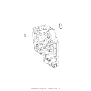 ZF 4646.155.012 POWER TAKE-OFF for WG260