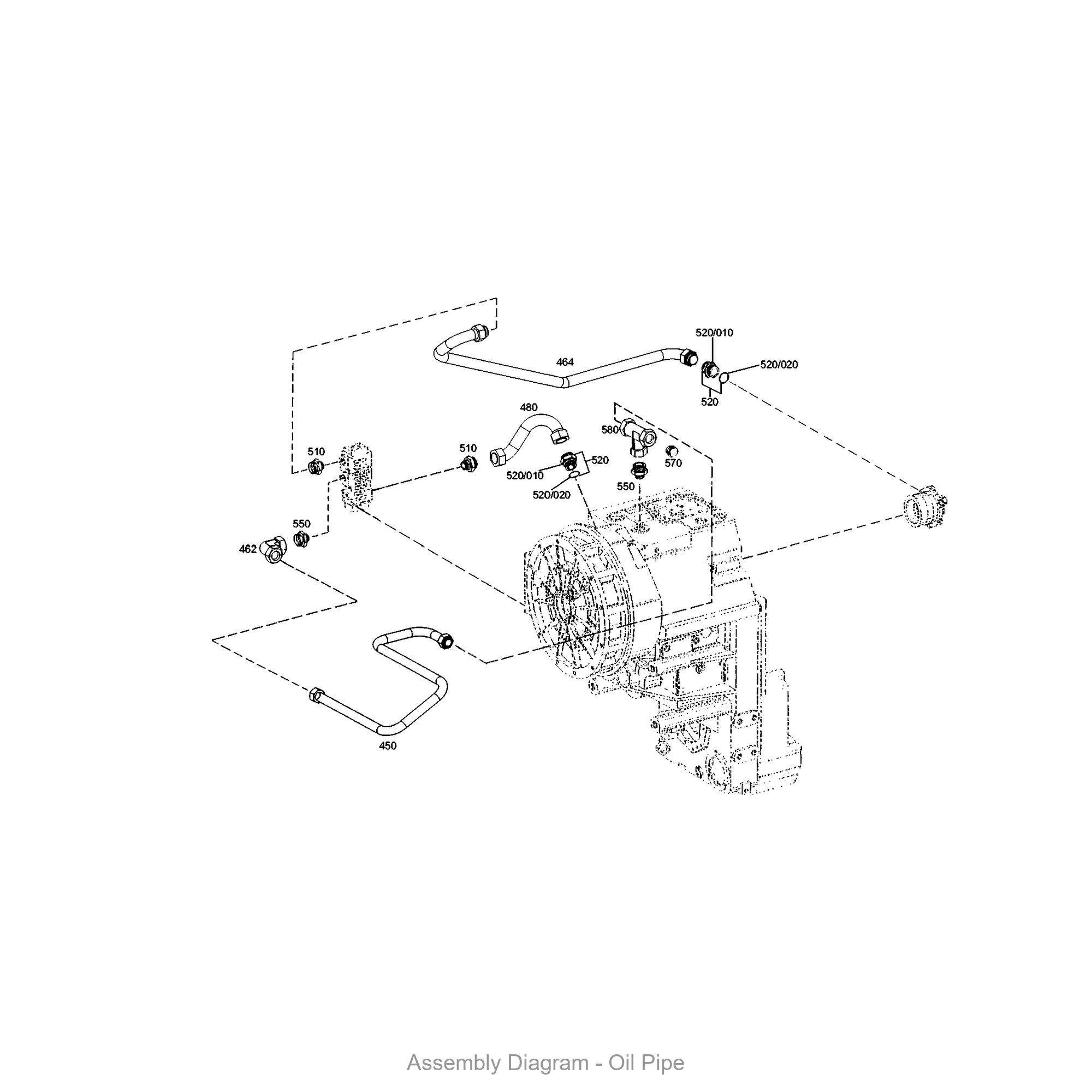 ZF 4646.362.009 SCREW-IN SLEEVE - Transmission Assembly Exploded View Diagram