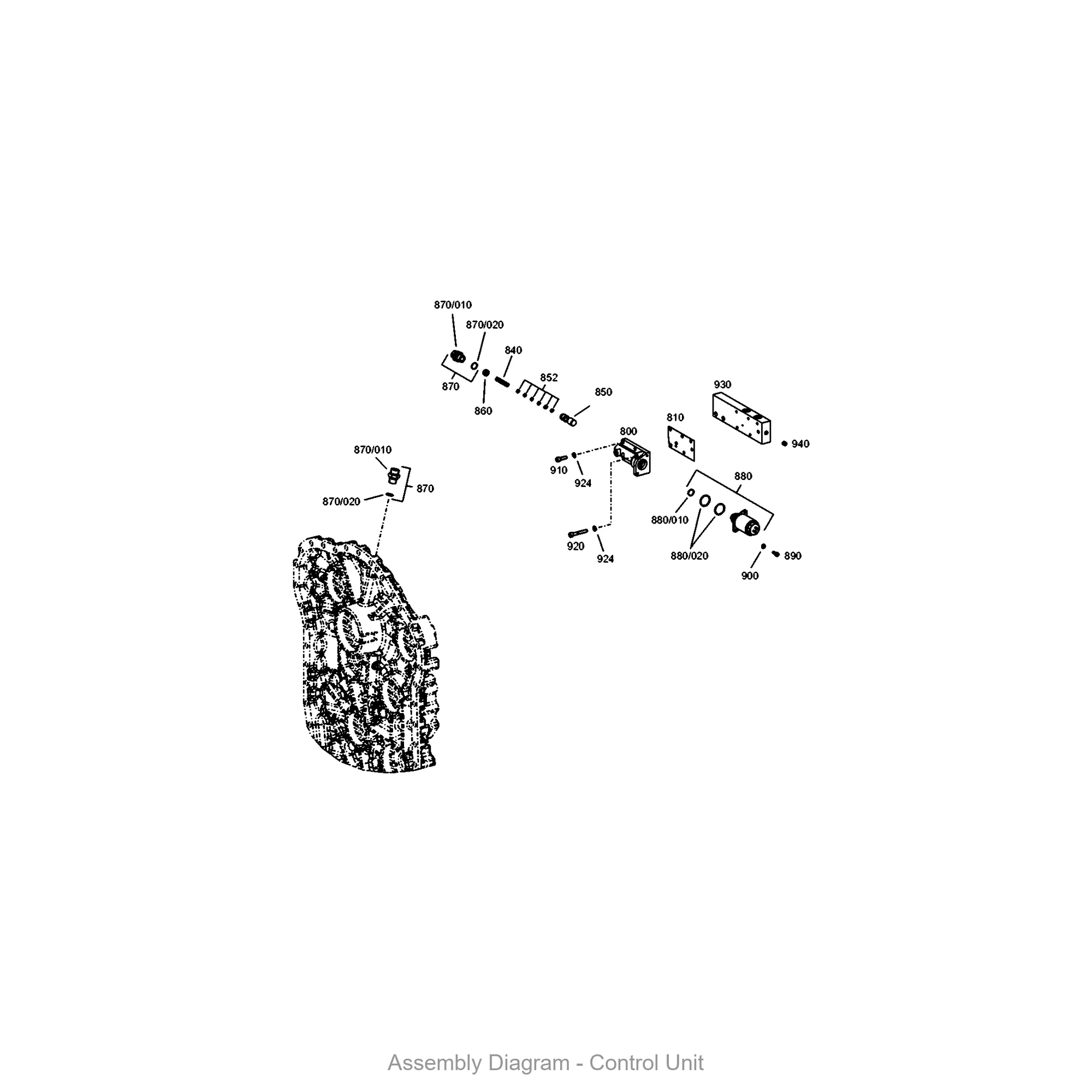 ZF 4656.123.001 for WG160 | OEM Genuine Part - Genuine ZF Part