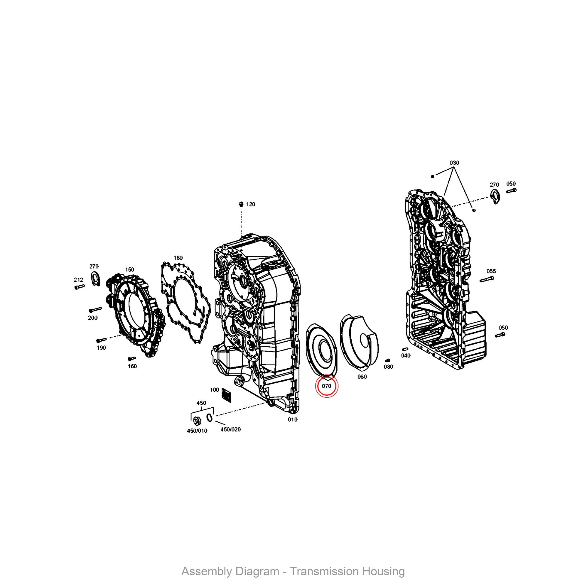 ZF 4656.301.017 SCREEN SHEET - Transmission Assembly Exploded View Diagram