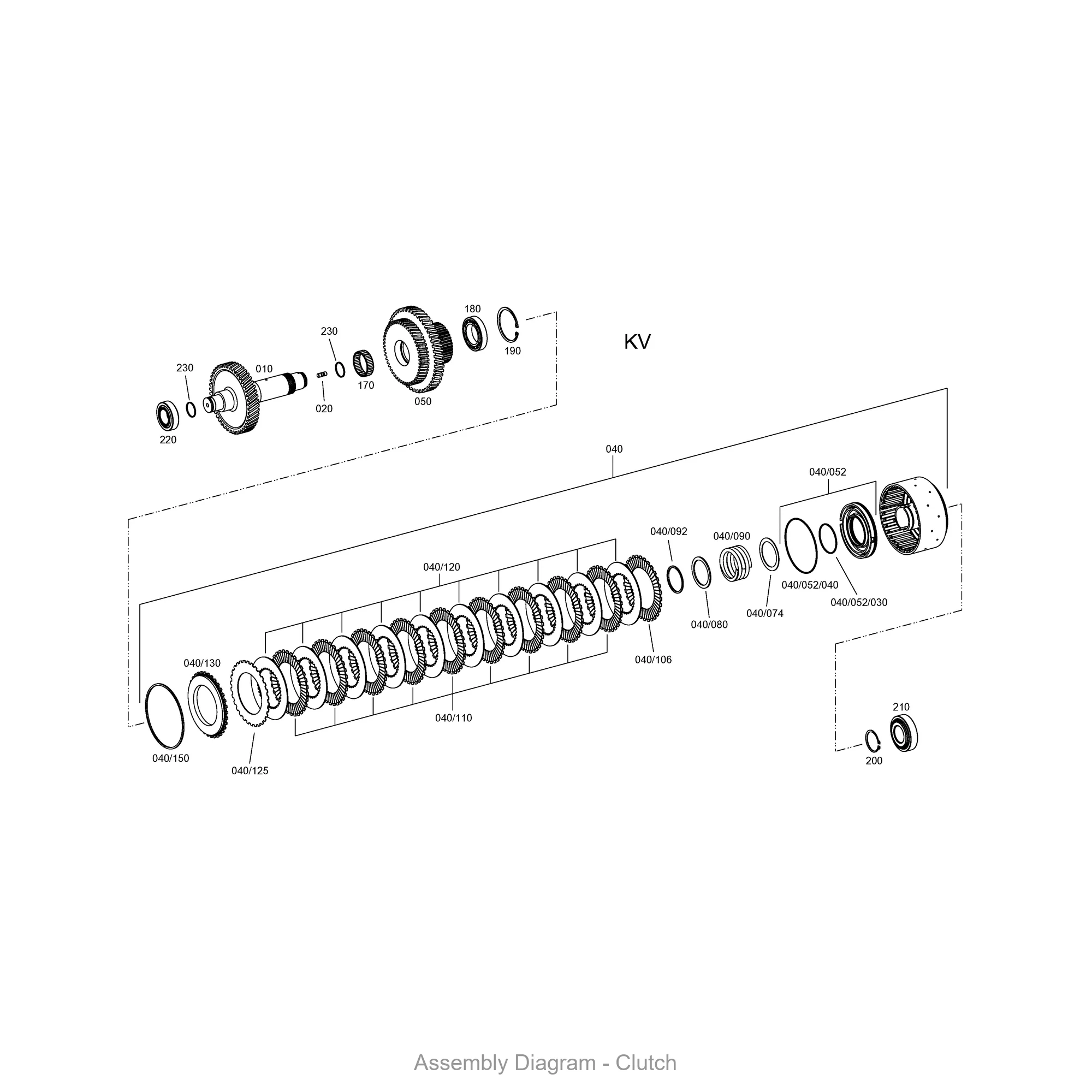 ZF 4657.276.003 GEAR for WG191/WG211 | OEM Genuine Part - Genuine ZF Part