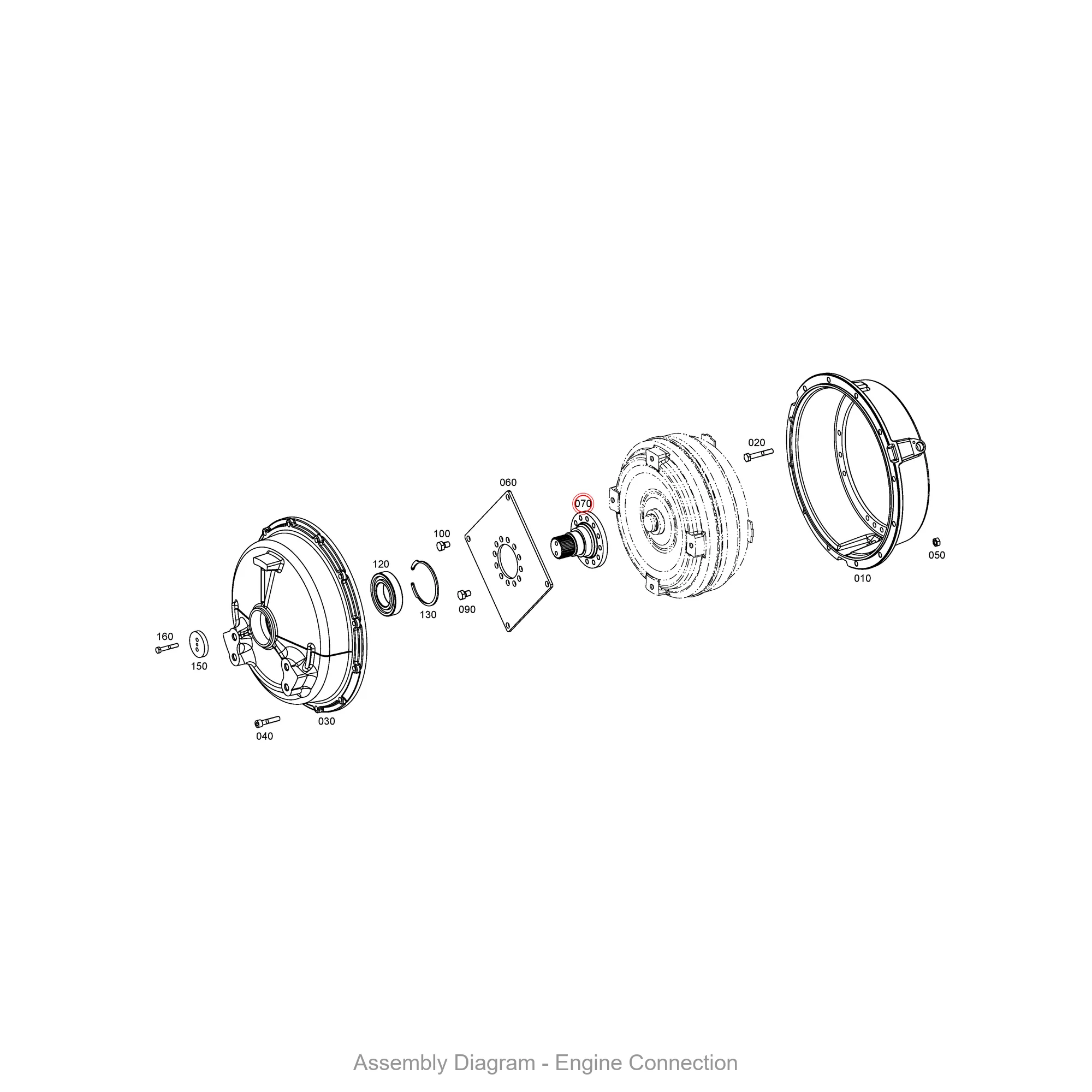 ZF 4657.330.052 INPUT SHAFT for WG210 | OEM Genuine Part - Genuine ZF Part