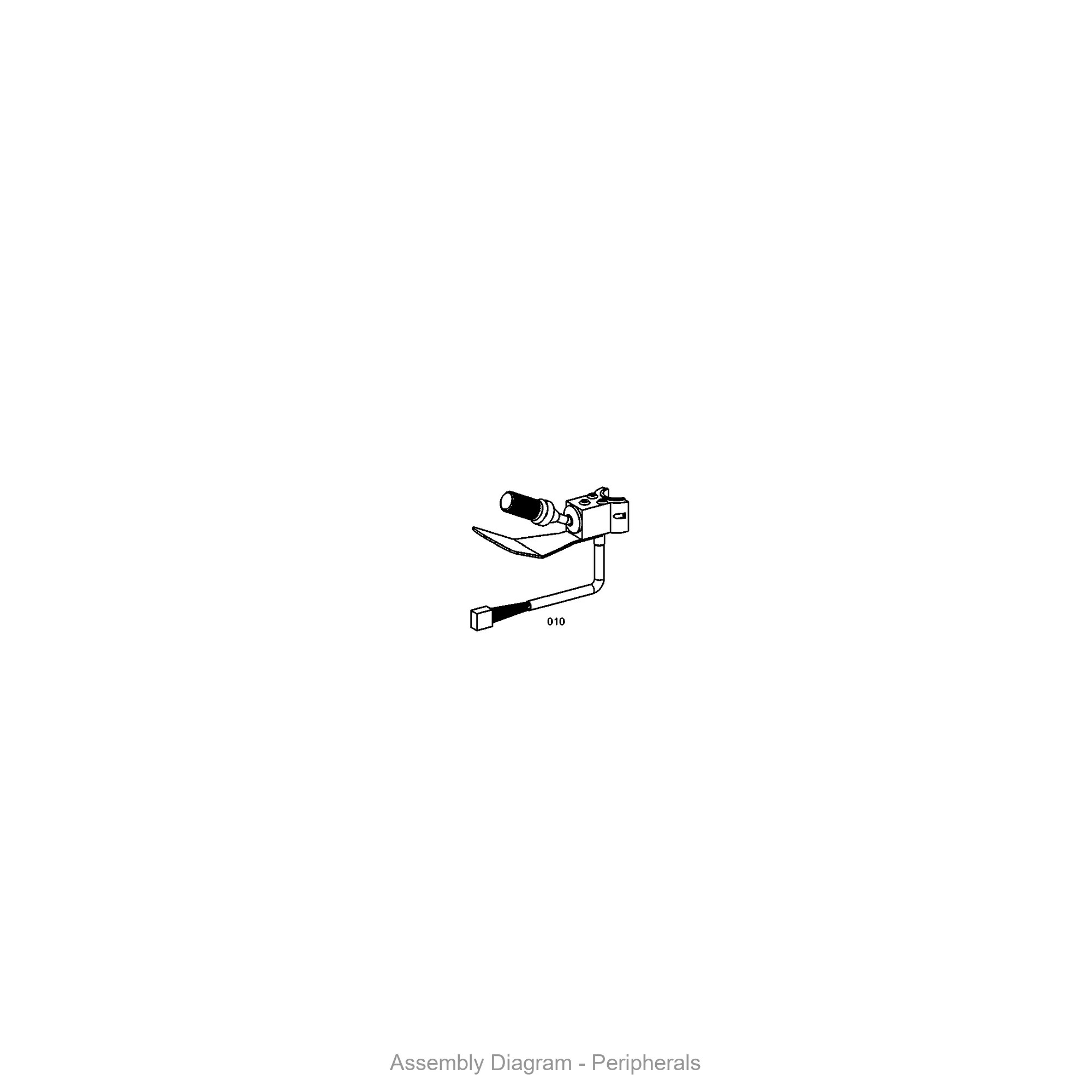 ZF 4661.198.001 PERIPHERALS - Transmission Assembly Exploded View Diagram