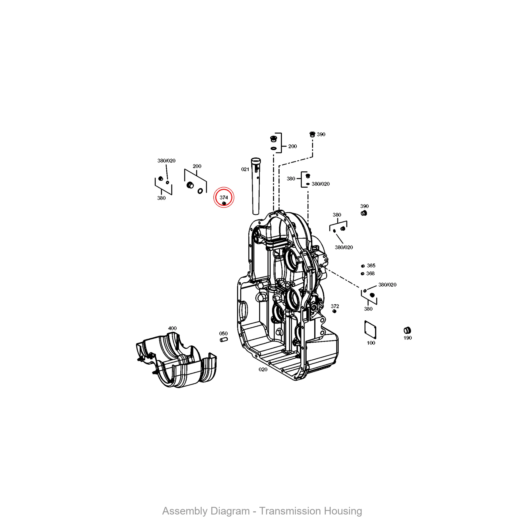 ZF 4661.301.062 NOZZLE for WG90/WG94 | OEM Genuine Part - Genuine ZF Part