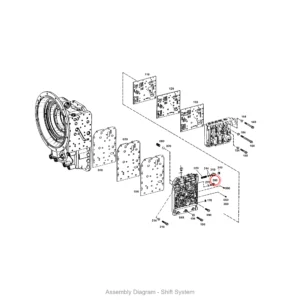 ZF 0501 207 673 TEMPERATURE SENSOR Assembly Diagram