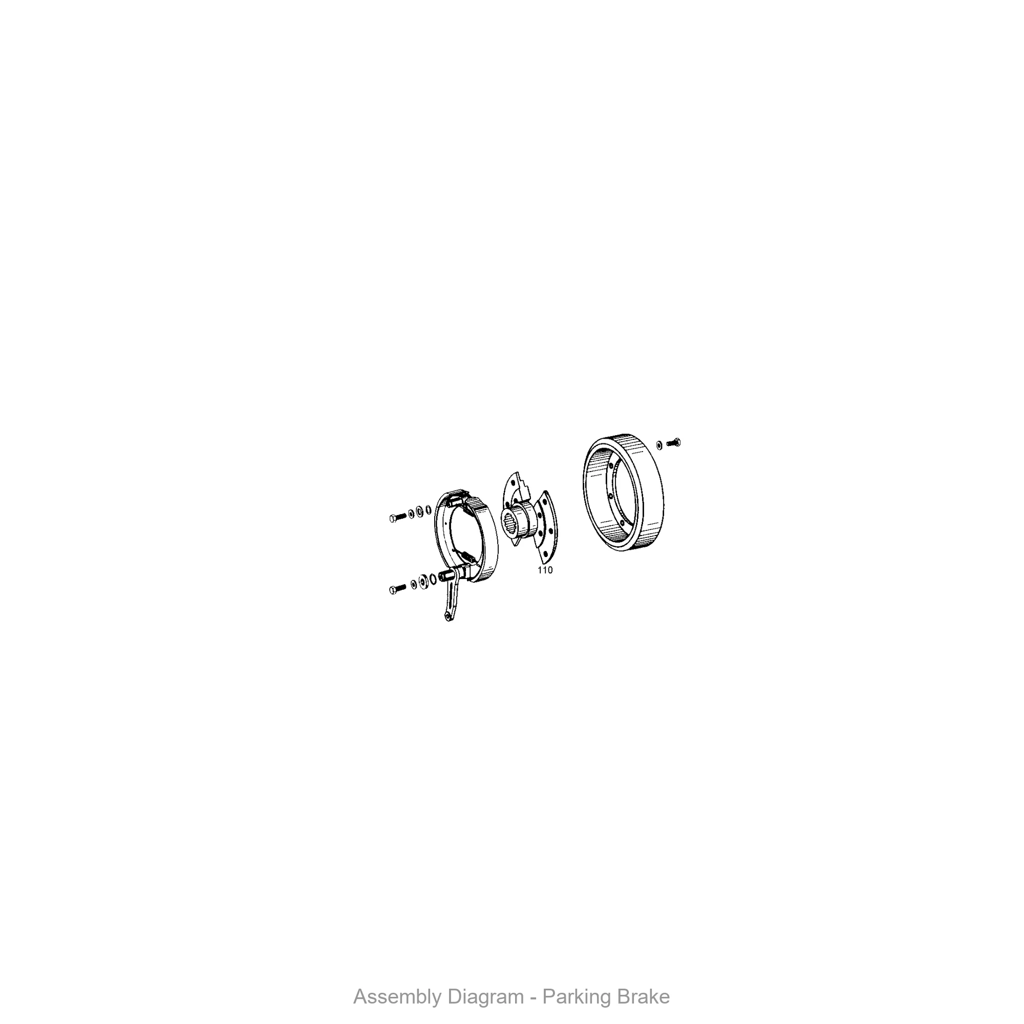 ZF 0501.317.990 OUTPUT FLANGE - Transmission Assembly Exploded View Diagram